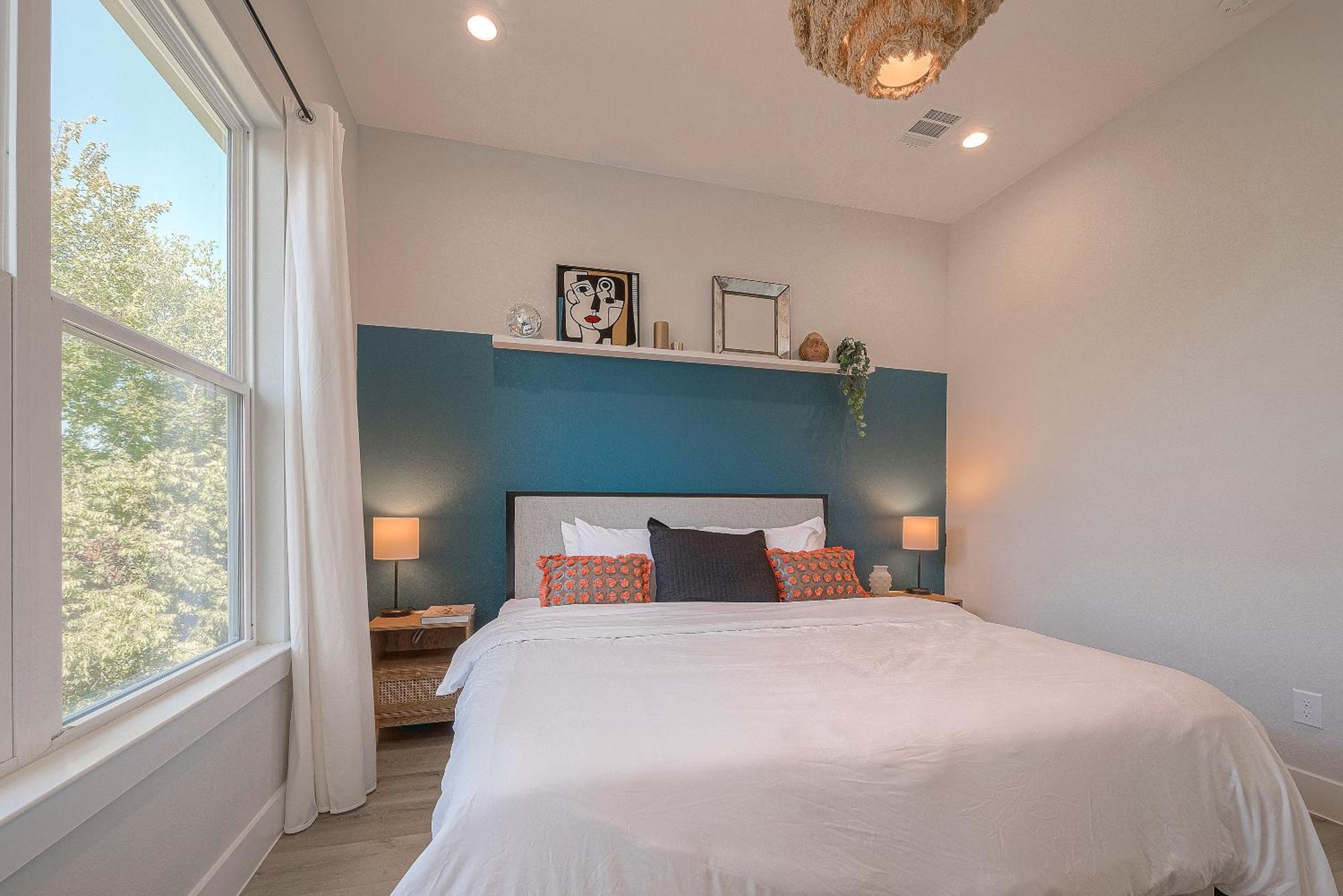 Modern Home Near Downtown With Fast Wifi, Bbq, Games & Ev Equipped! Houston Eksteriør billede